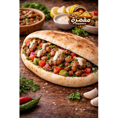 ساندوتش الفول من القدرة